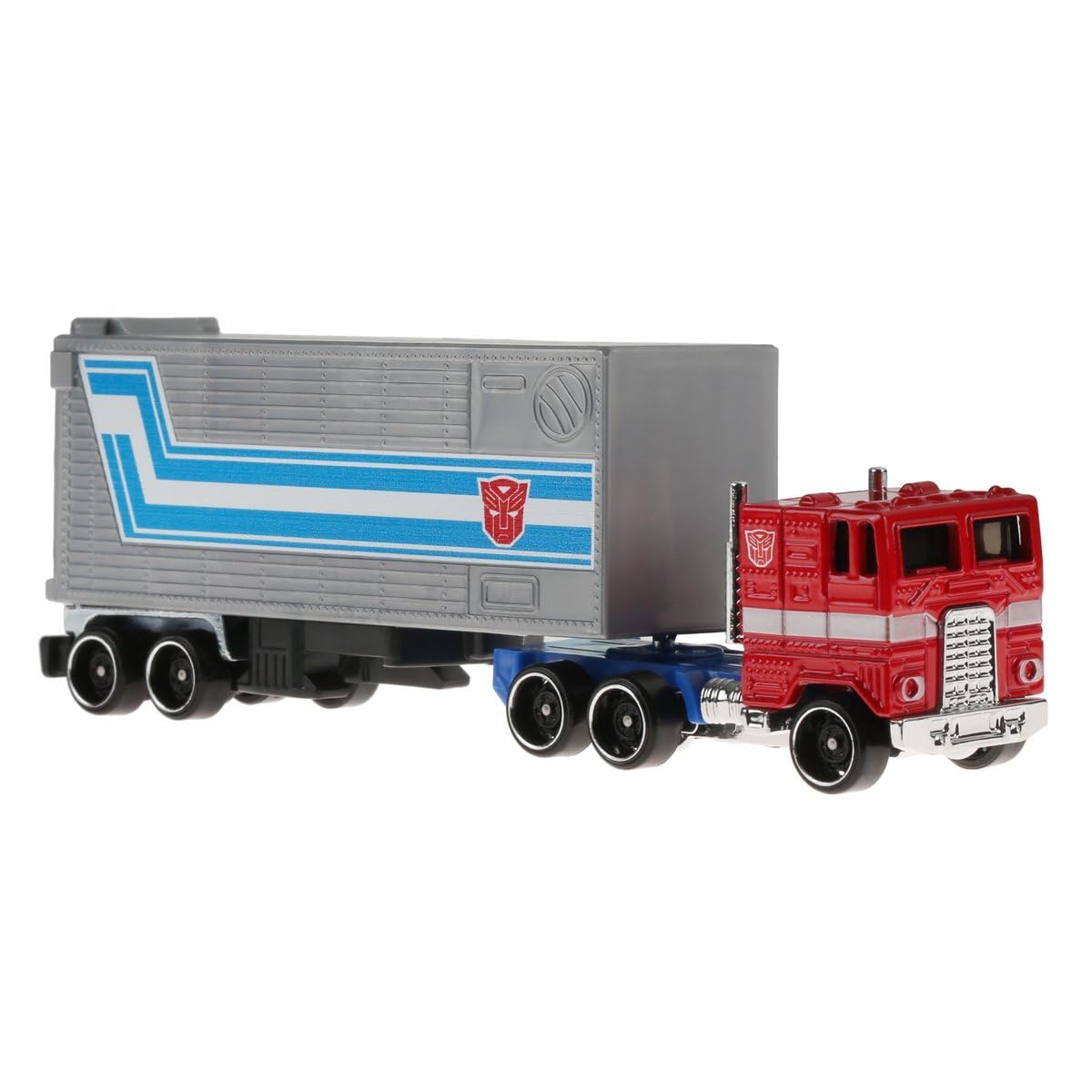 Hot Wheels Track Fleet Transformers Optimus Prime – 2-in-1 Transforming Truck & Track Set
