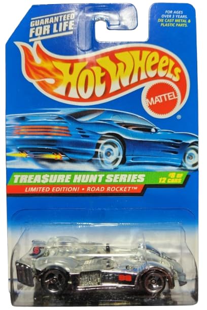 Hot Wheels Treasure Hunt 5-Pack – 1:64 Die-Cast Cars (No Duplicates) | Mattel