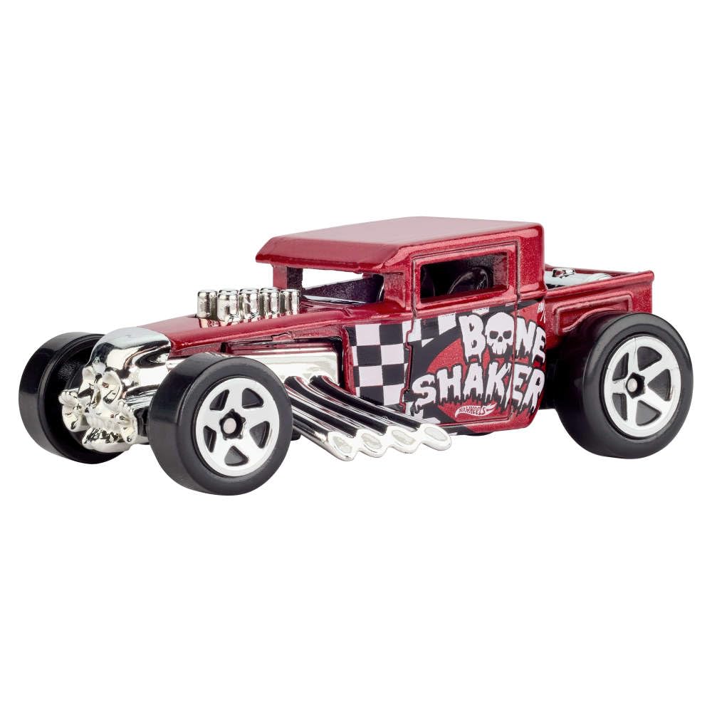 Hot Wheels 80th Anniversary 5-Pack 1:64 Die-Cast Cars | Bone Shaker, Twin Mill, El Segundo Coupe, Custom Otto, Bad to the Blade