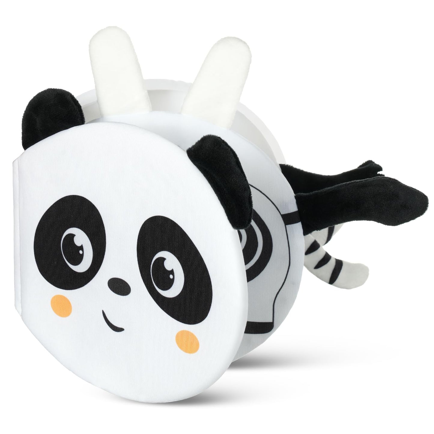 HOTUT Soft Toys Baby Cloth Book – 3D Animals, Crinkle Sensory Book for Early Development