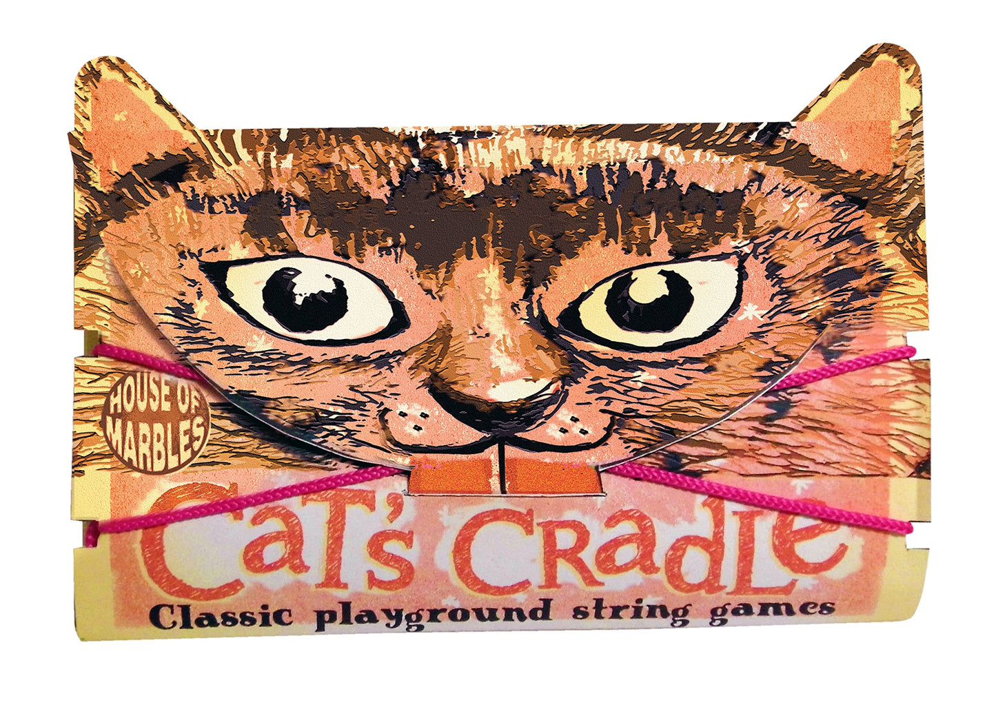 House of Marbles Cat's Cradle – Classic Kids Finger String Game