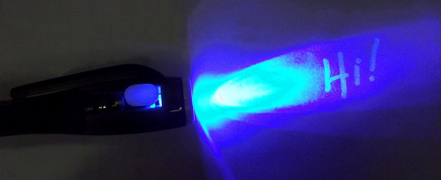 House of Marbles Invisible Ink UV Light Spy Pen for Kids – Secret Messages