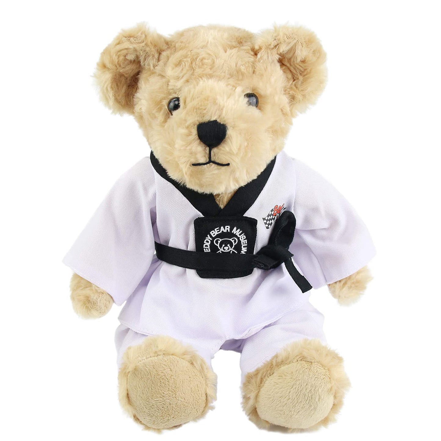 Houwsbaby Taekwondo Teddy Bear – 8-Inch Martial Arts Plush Gift