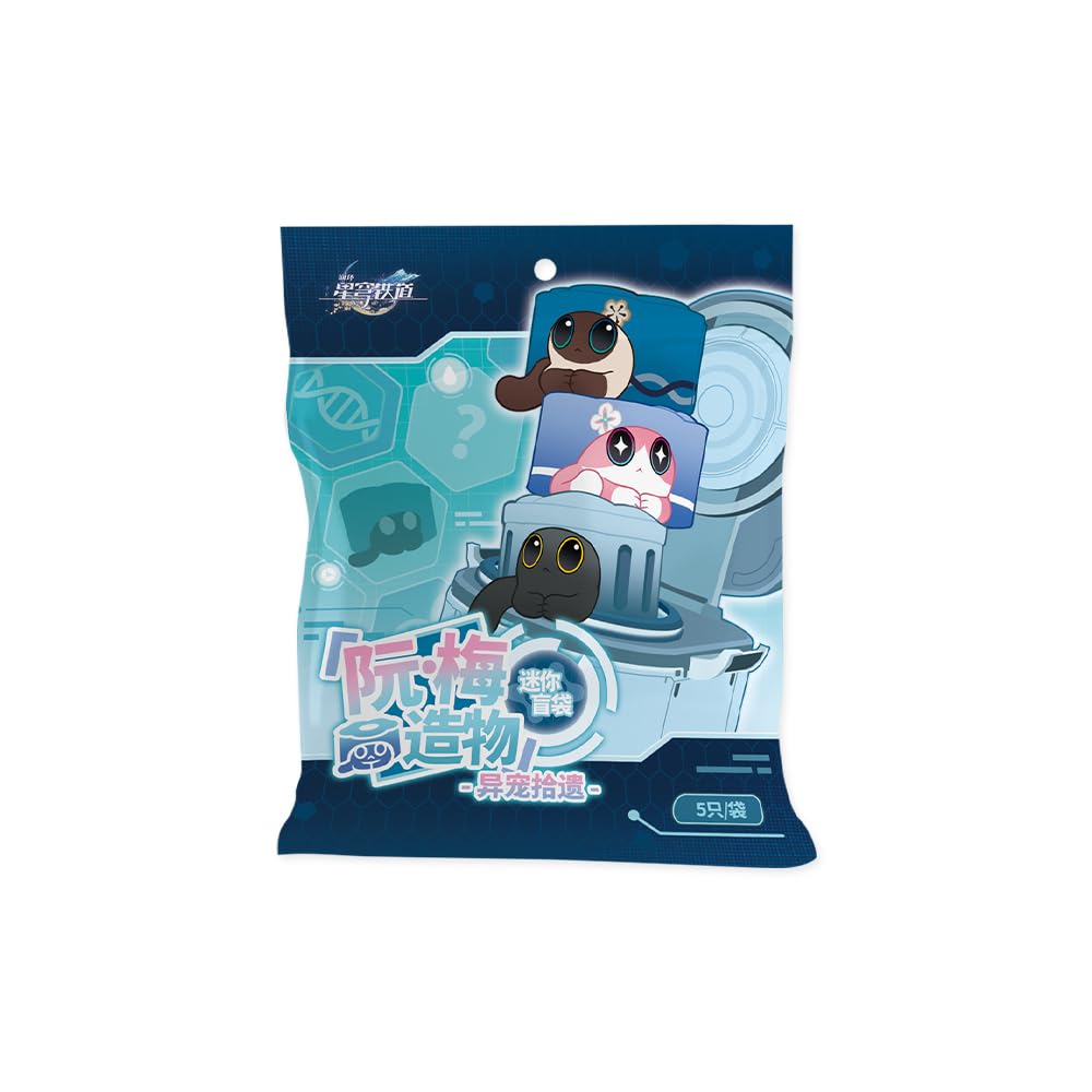 HOYOVERSE Honkai: Star Rail Critter Pick Ruan Mei Creation Mini Mystery Bag – 5 Pieces
