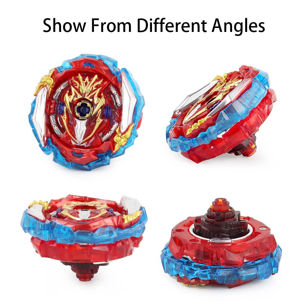 Hozuumo Gyro Battling Top Burst Toy Set with Launchers & Handle – Indoor Combat Game