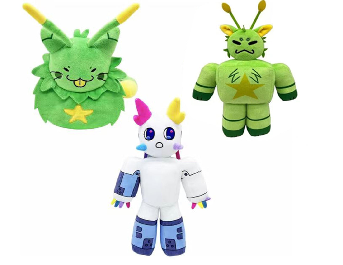 HQRYSH Gnarpy Plush – 8.6-Inch Green Alien Cat Plush Toy | Soft Collectible Gift