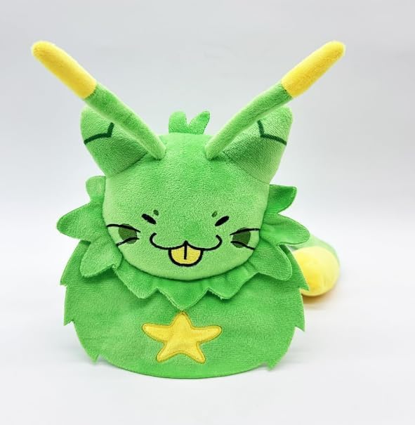 HQRYSH Gnarpy Plush – 8.6-Inch Green Alien Cat Plush Toy | Soft Collectible Gift
