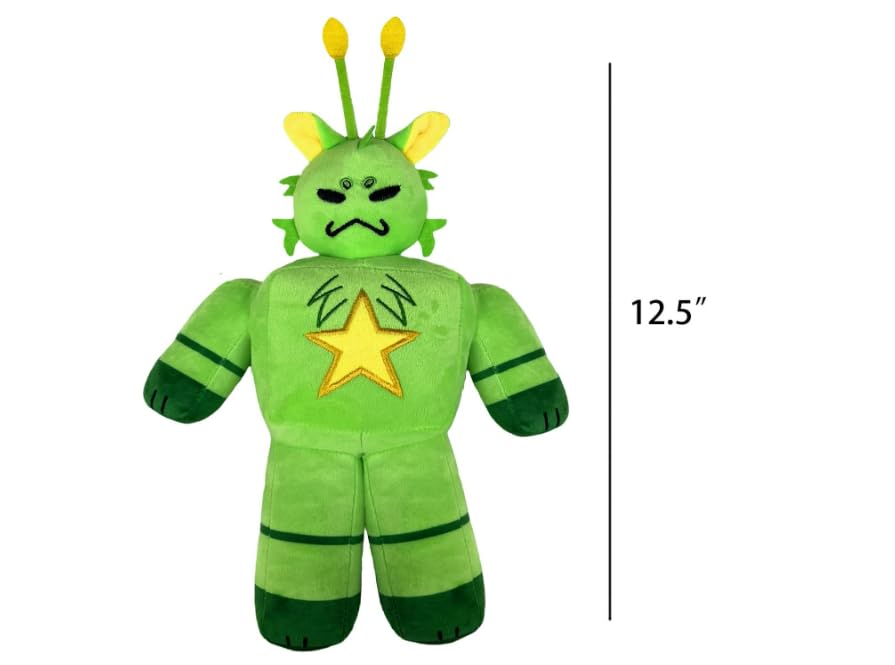 HQRYSH Gnarpy Plush - Regretavator Alien Cat Toy (Blue & Green)