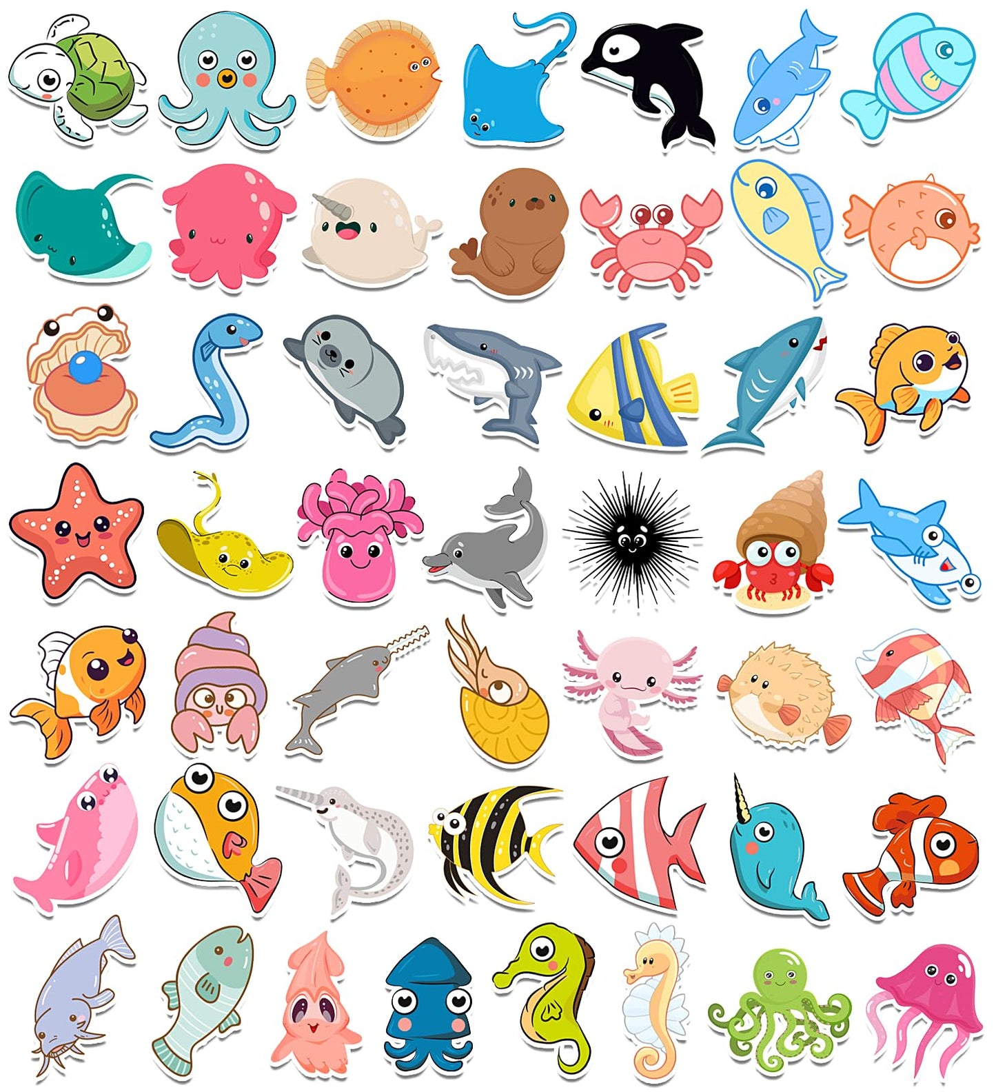 HSHFAMIIY 100 Pcs Water Bottle Stickers for Kids – Party Favors & Arts & Crafts