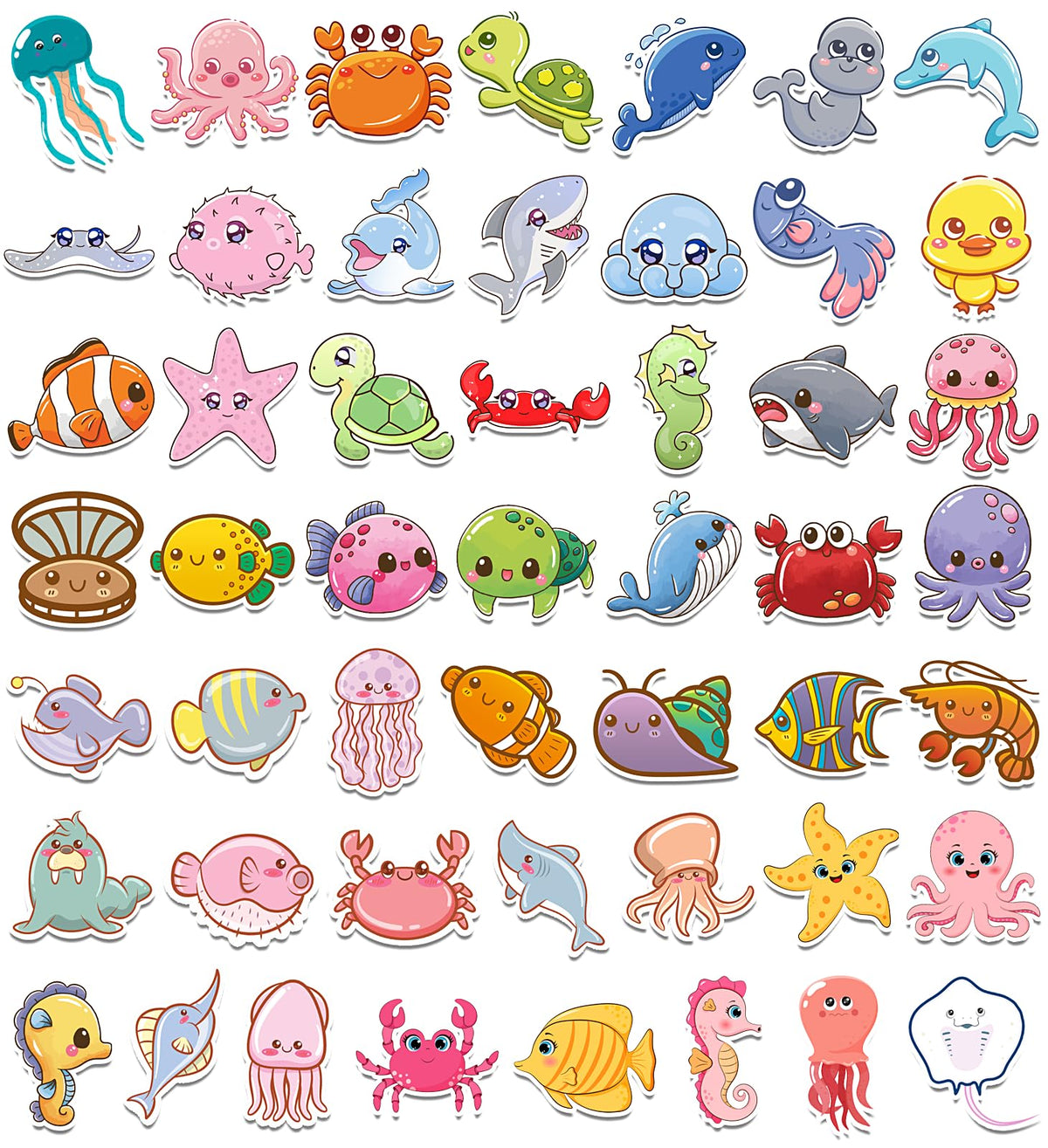 HSHFAMIIY 100 Pcs Water Bottle Stickers for Kids – Party Favors & Arts & Crafts