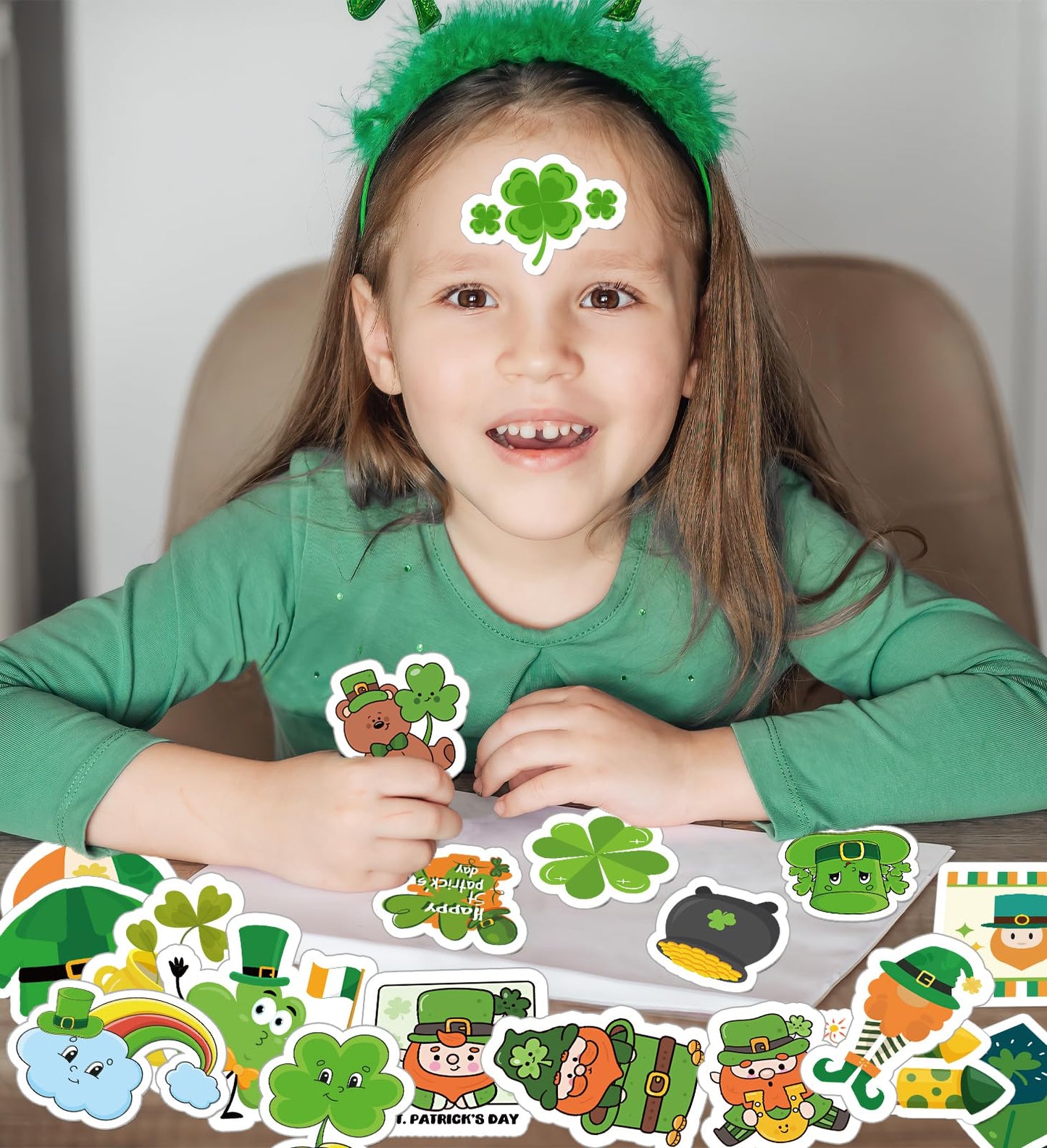 St Patrick's Day Stickers for Kids | 100 Festive Designs | HSHFAMIIY
