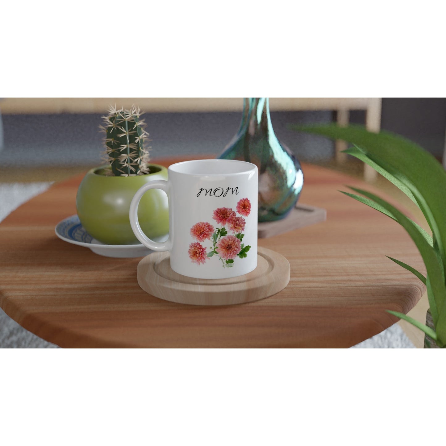 Hstrends 11oz Floral  MOM you are my heaven Ceramic Mug