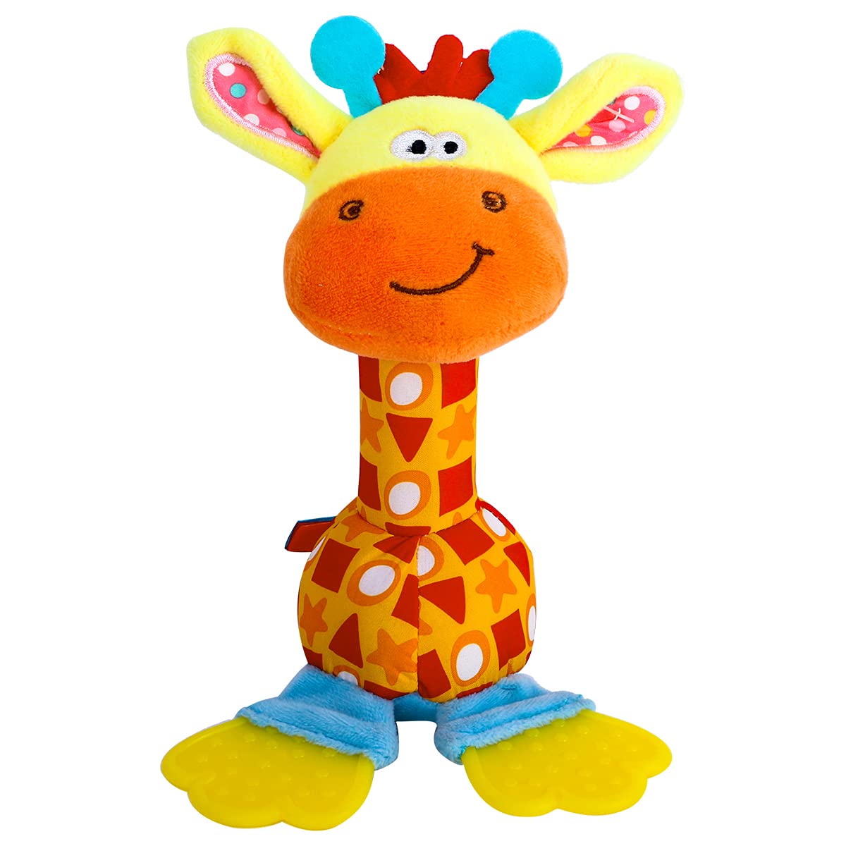 HUADADA Baby Soft Rattles Shaker – Sensory & Grasp Toy for 3–12 Months