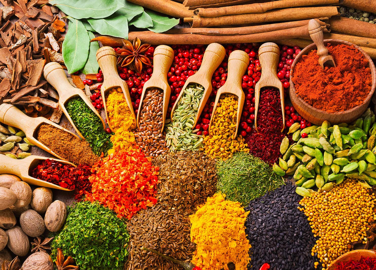 HUADADA 1000 Piece Puzzle – Colourful Spices for Adults & Kids | Premium Jigsaw