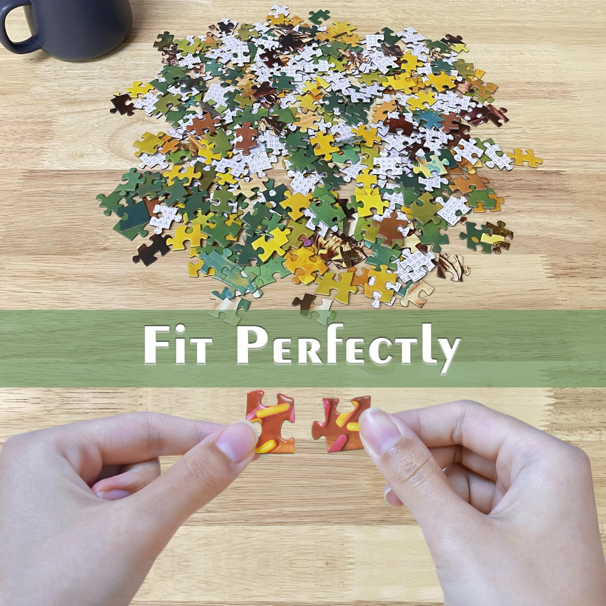 HUADADA 1000-Piece Jigsaw Puzzle for Adults — Clown Letter Back Interlock, No Dust, 27.5 x 19.6 in Poster