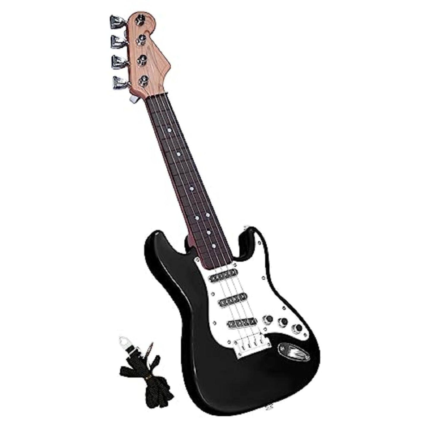 Huang Cheng Toys 16-Inch Mini Guitar Toy for Kids and Beginners | Lightweight Instrument with Strap