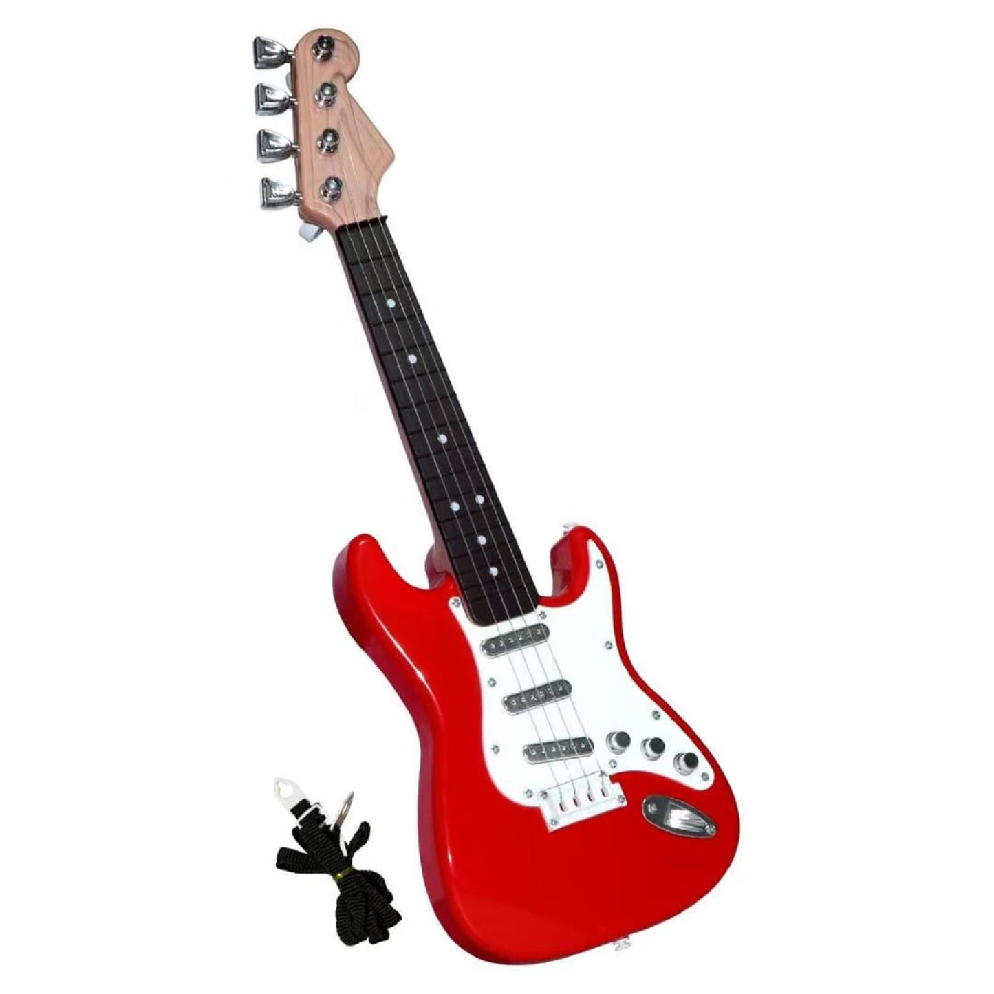 16-Inch Mini Guitar Toy for Kids & Beginners by Huang Cheng Toys | Electric Guitar with Strap