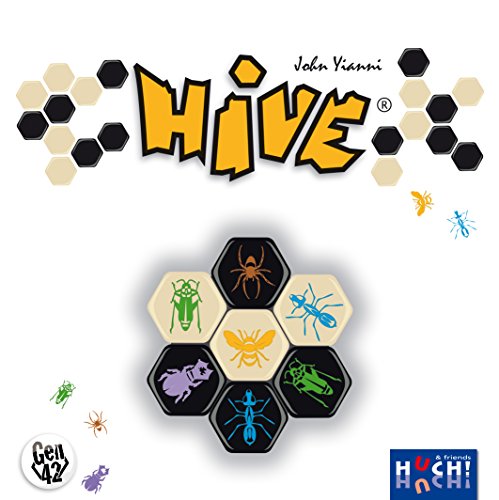 HUCH! Hive — A Board-Free Strategy Game of Growing Tactics for 2 Players