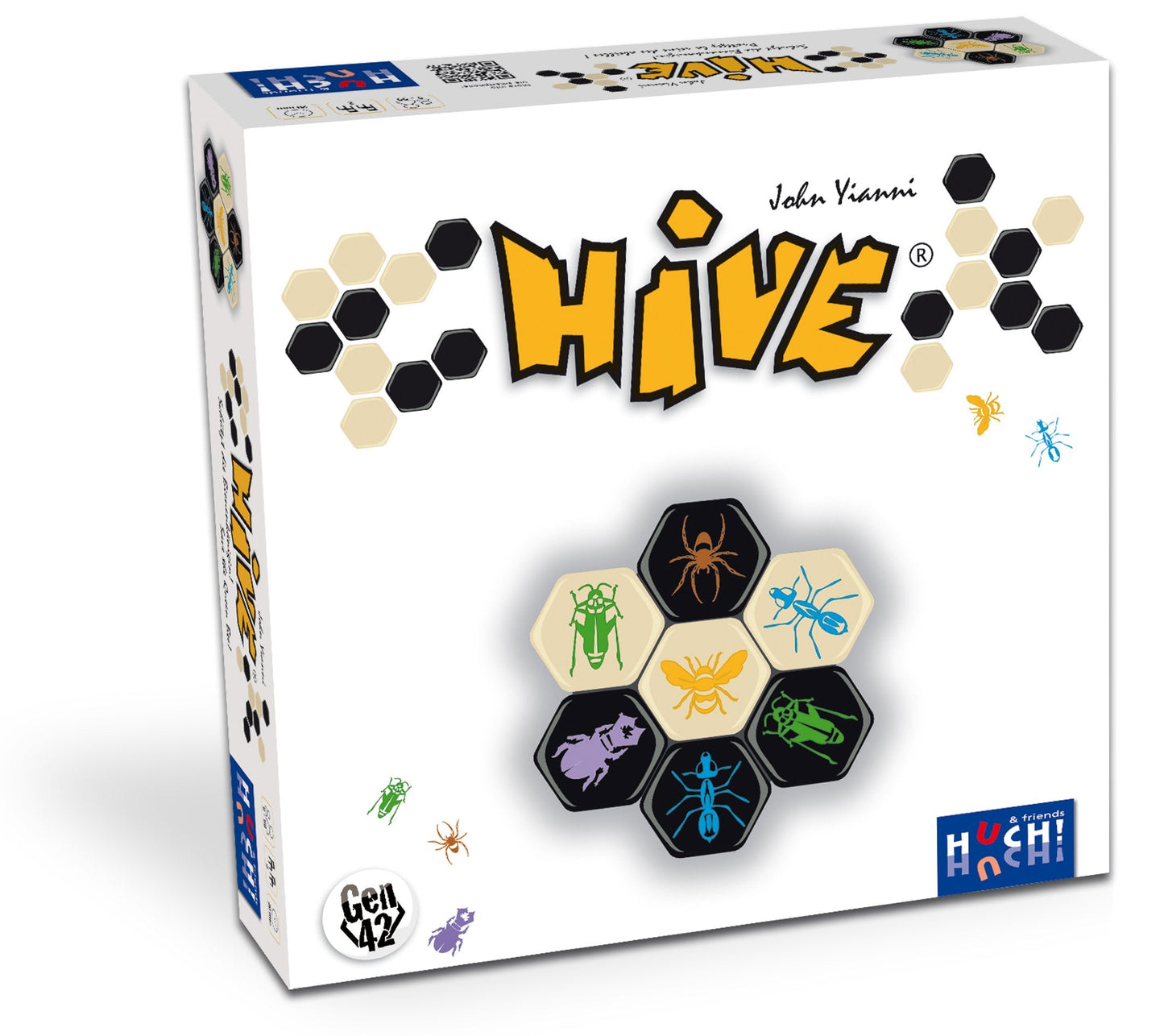 HUCH! Hive — A Board-Free Strategy Game of Growing Tactics for 2 Players