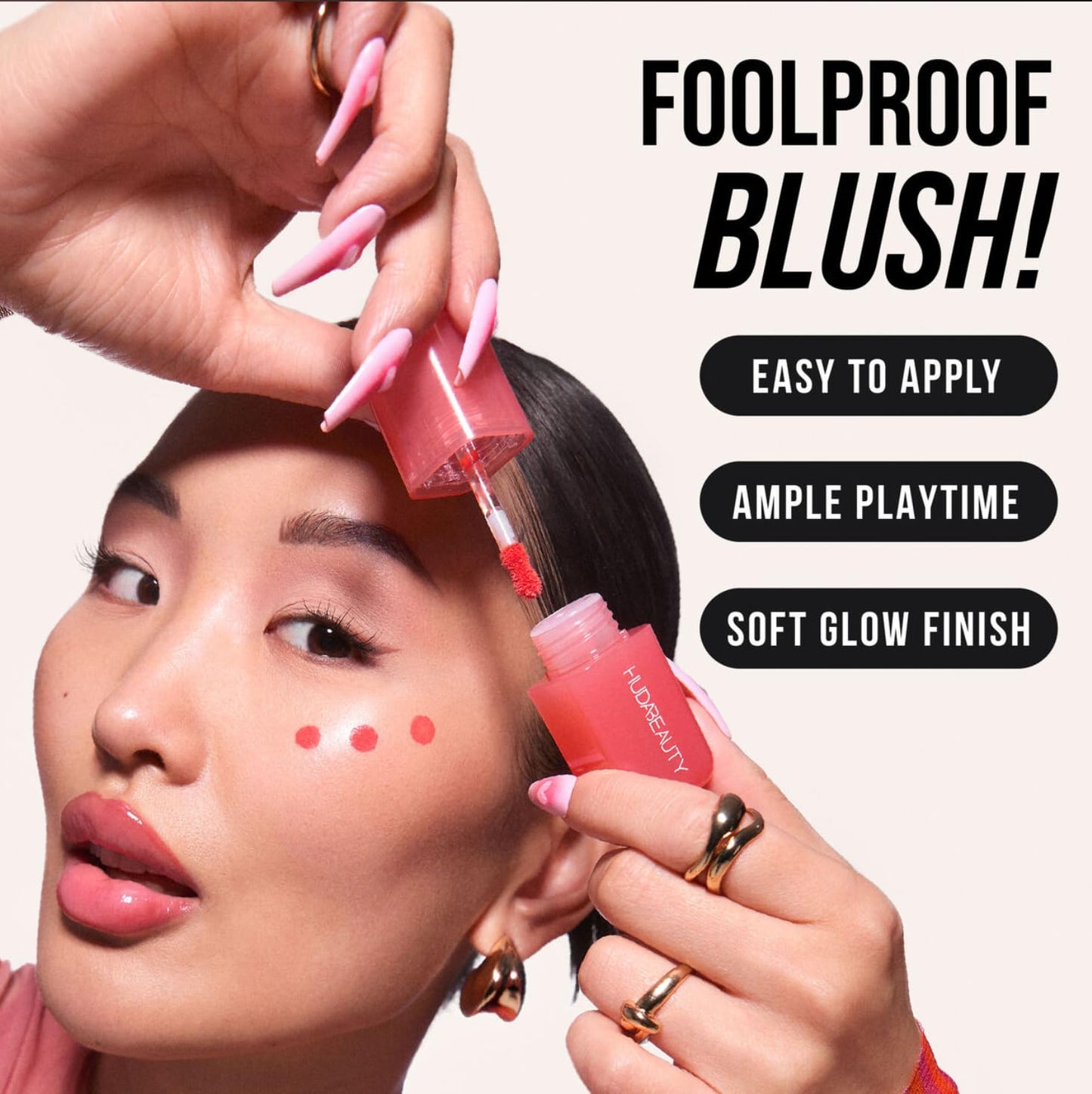 Huda Blush Filter Liquid Blush – Peach Sorbet (0.15 fl oz)