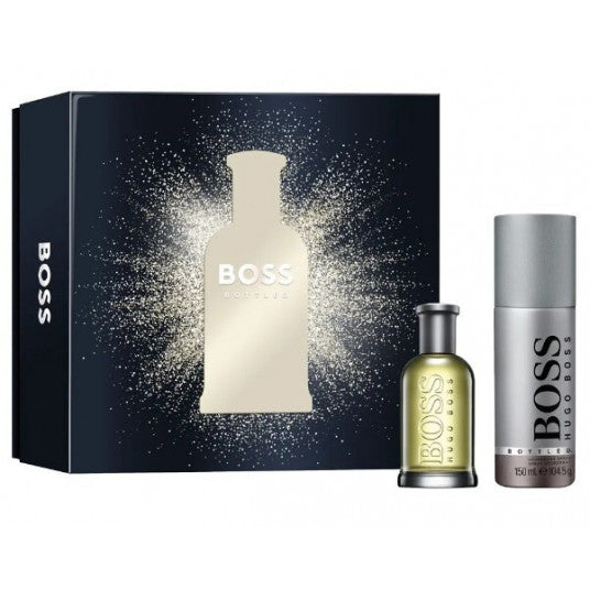 Hugo Boss Boss Bottled Gift Set 50ml EDT + 150ml Deodorant Spray Men's Fragrance