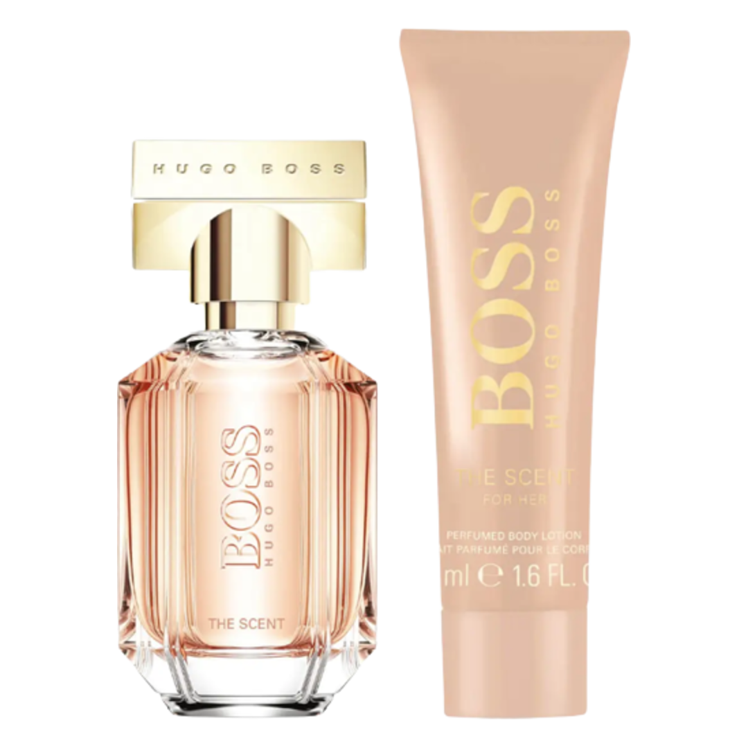 Hugo Boss The Scent Gift Set 30ml EDP Spray + 50ml Body Lotion