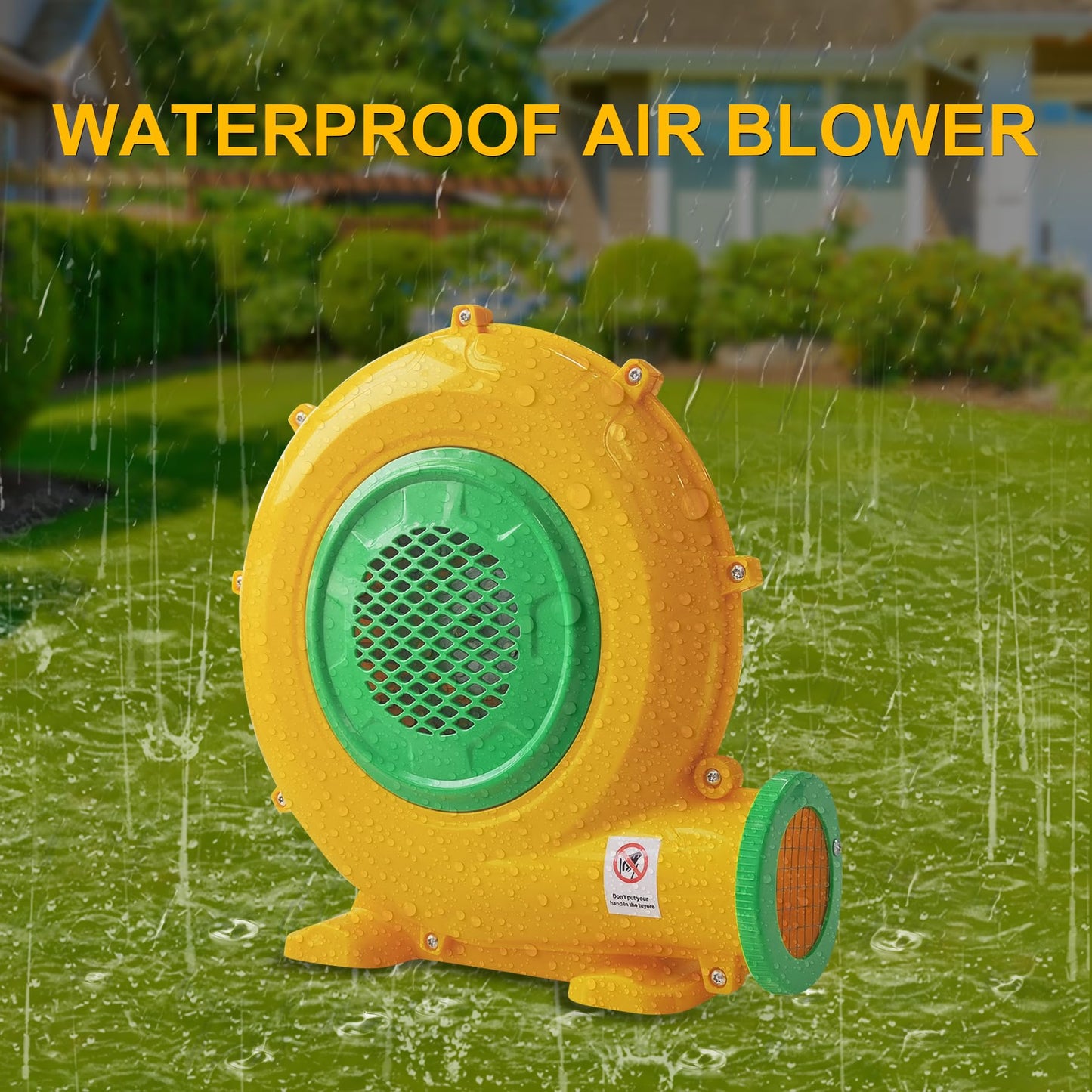 Huilynsen 550W Bounce House Blower — Portable & Powerful Inflatable Air Pump