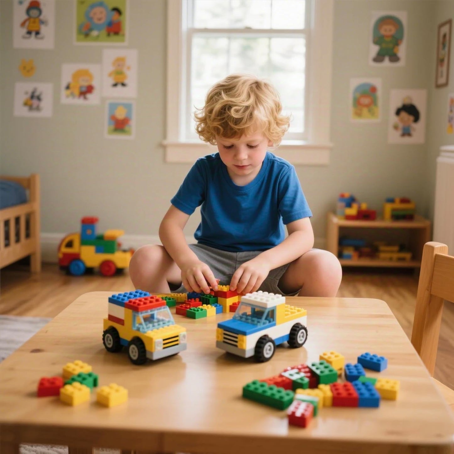 HUIZDQ 450pcs Wheels and Axles Set – Compatible with Major Brick Brands