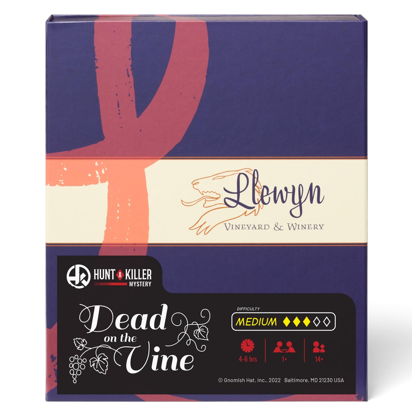 Hunt A Killer Dead on The Vine: Murder Mystery Box for Game Night | 14+