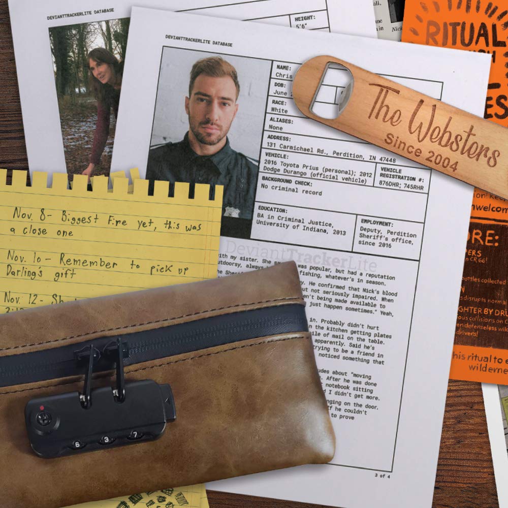 Hunt A Killer: Death at The Dive Bar — Immersive Murder Mystery Game for 1-5 Players (Ages 14+)
