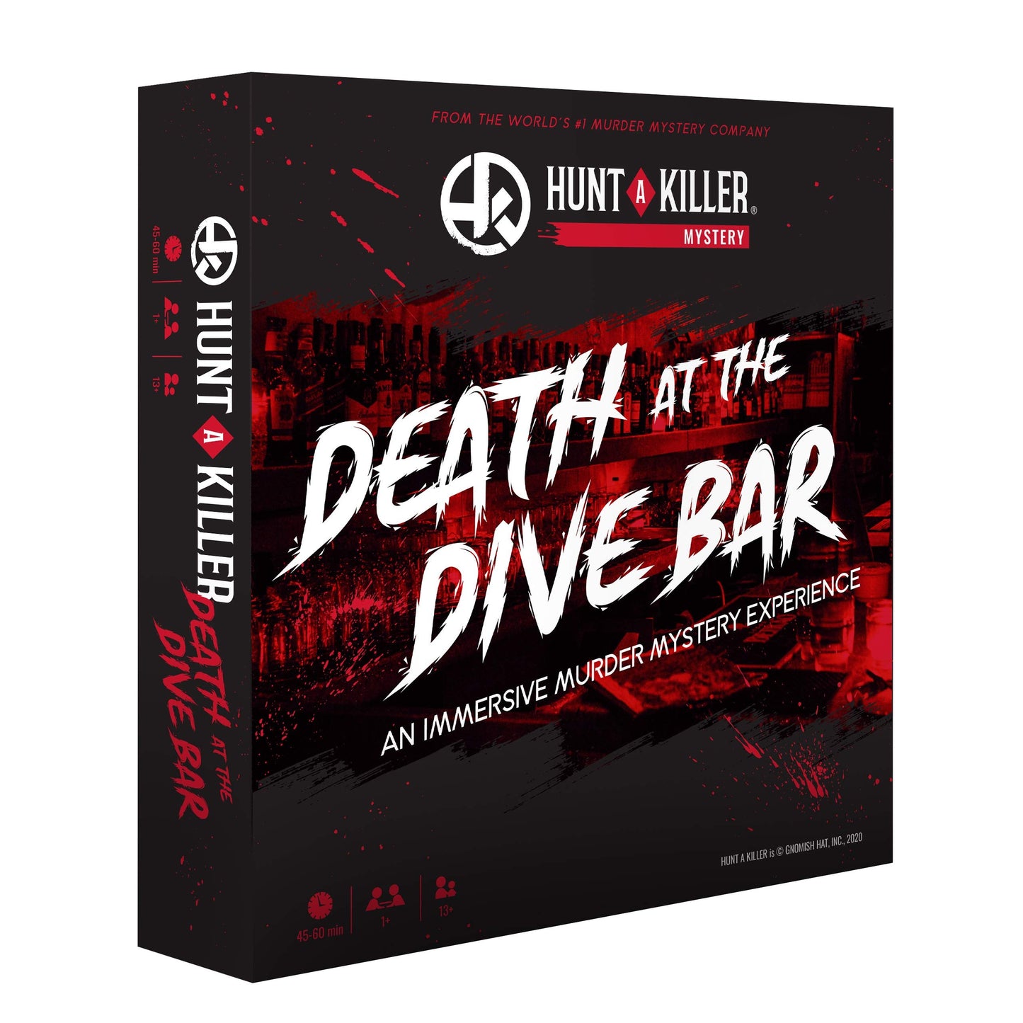 Hunt A Killer: Death at The Dive Bar — Immersive Murder Mystery Game for 1-5 Players (Ages 14+)