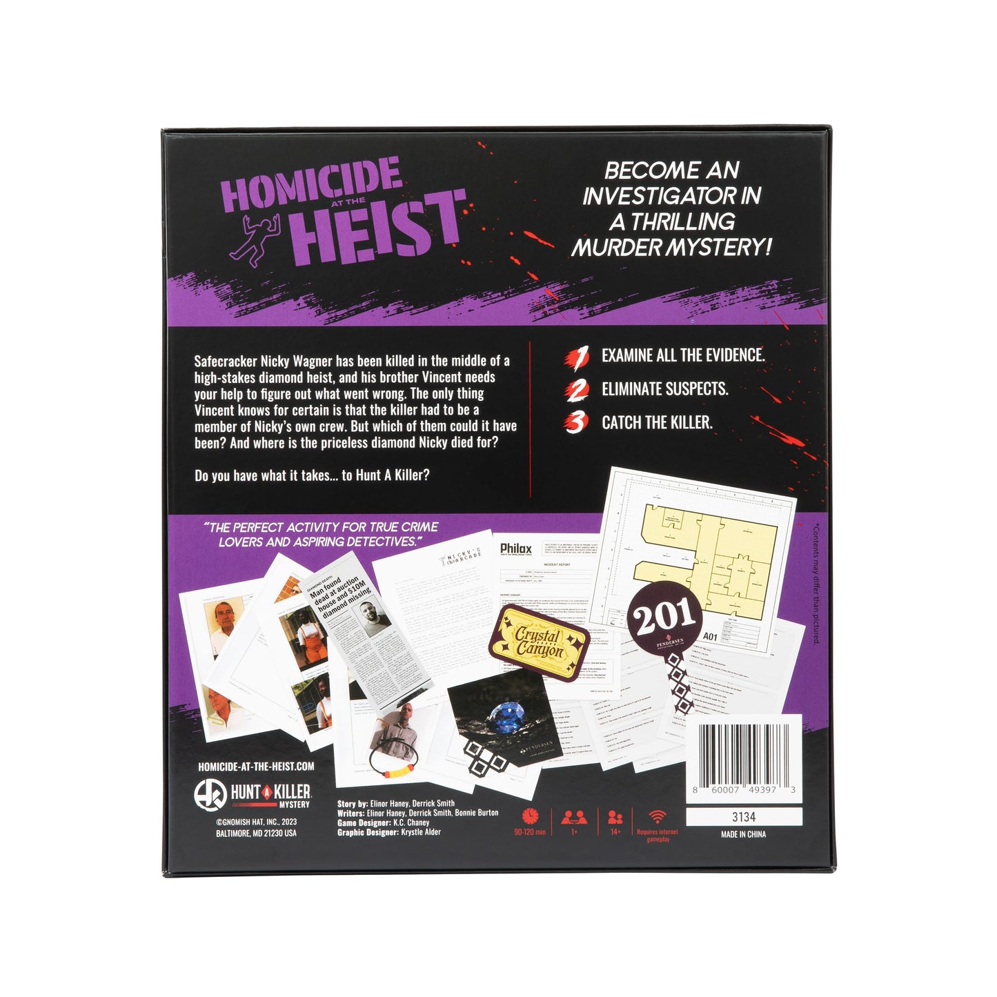 Hunt A Killer: Homicide at The Heist – Immersive Murder Mystery for Adults