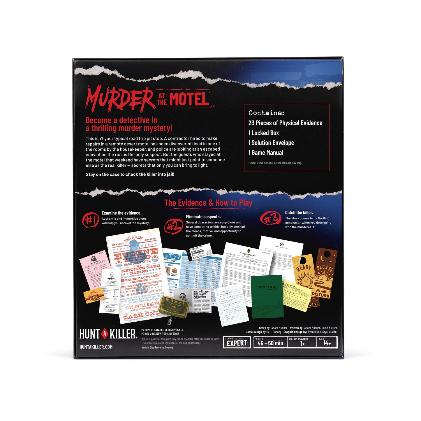 Hunt A Killer: Murder at the Motel — Immersive Mystery Game for 14+