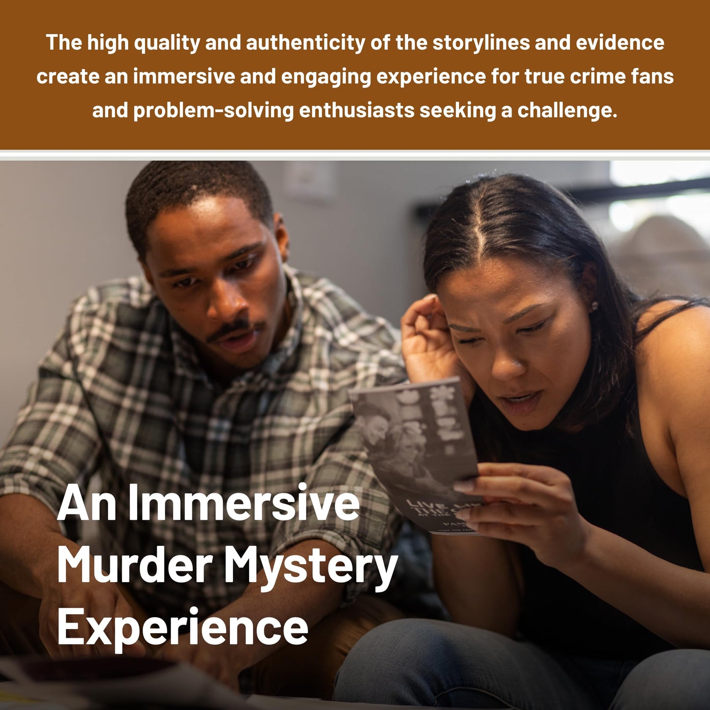 Hunt A Killer: R.I.P at The Rodeo — Murder Mystery Box Game for Adults | 1+ Players