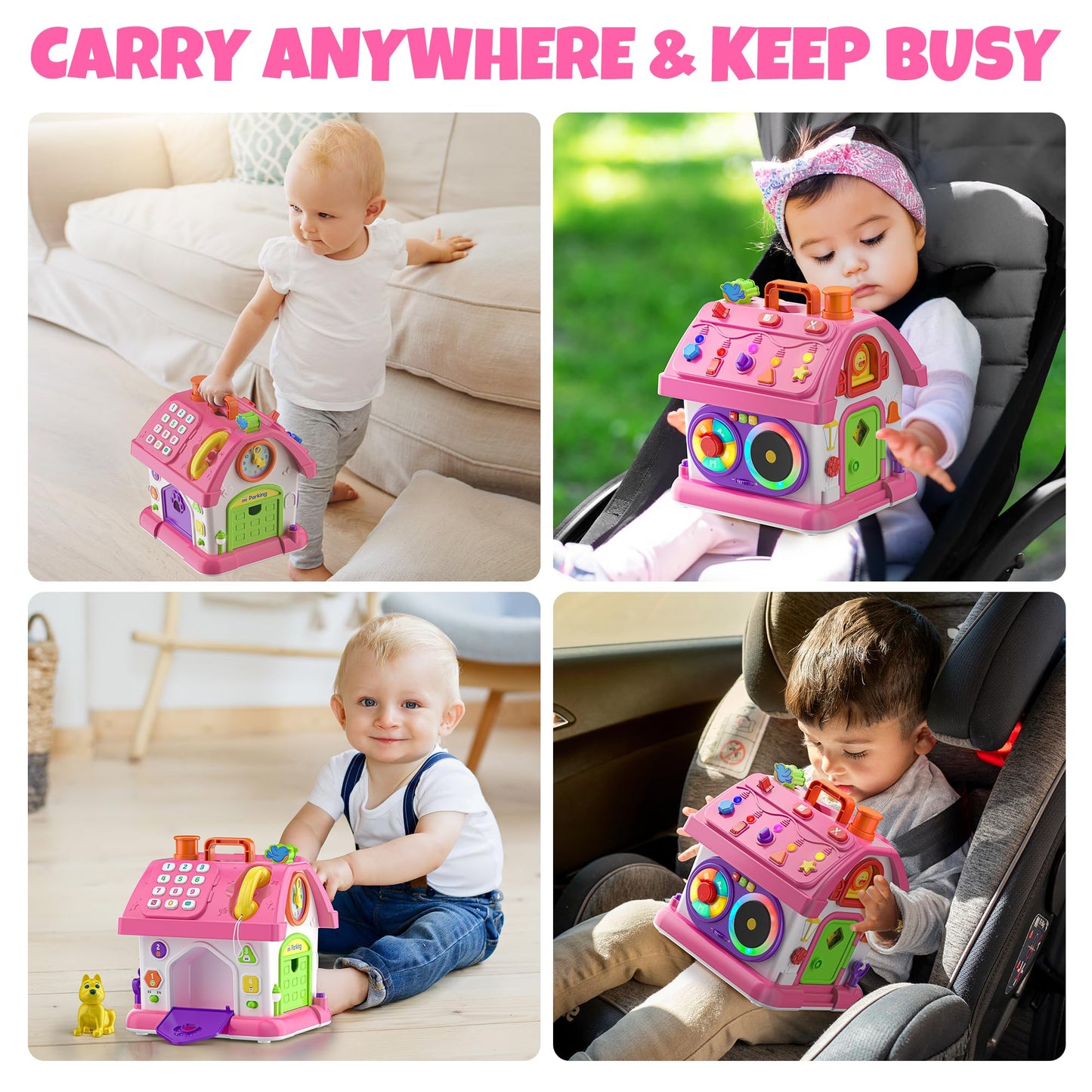 Hurdaos Montessori Toys for 1-Year-Olds — 12-18 Months Educational Toddler Toy Gift