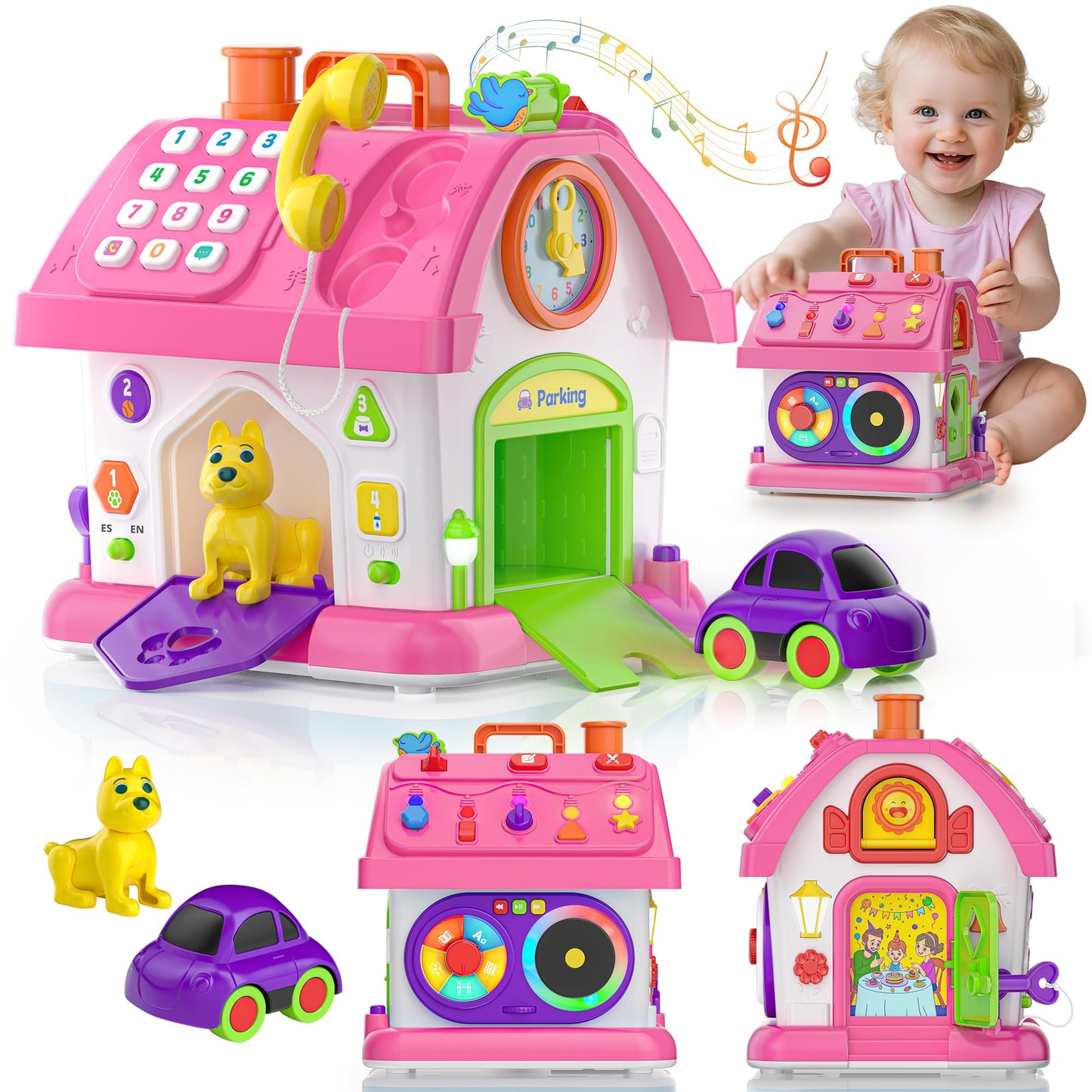 Hurdaos Montessori Toys for 1-Year-Olds — 12-18 Months Educational Toddler Toy Gift
