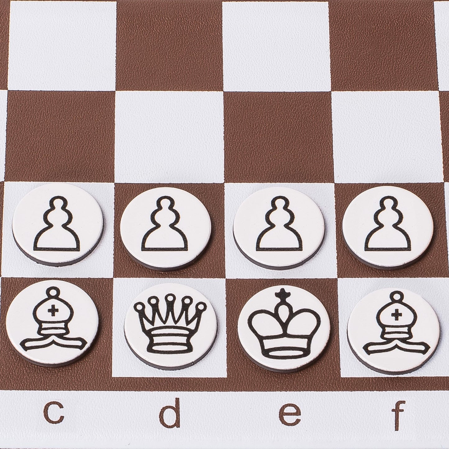Husaria 8-Inch Magnetic Foldable Chess Wallet Set | Compact Travel Chess with Magnetic Pieces