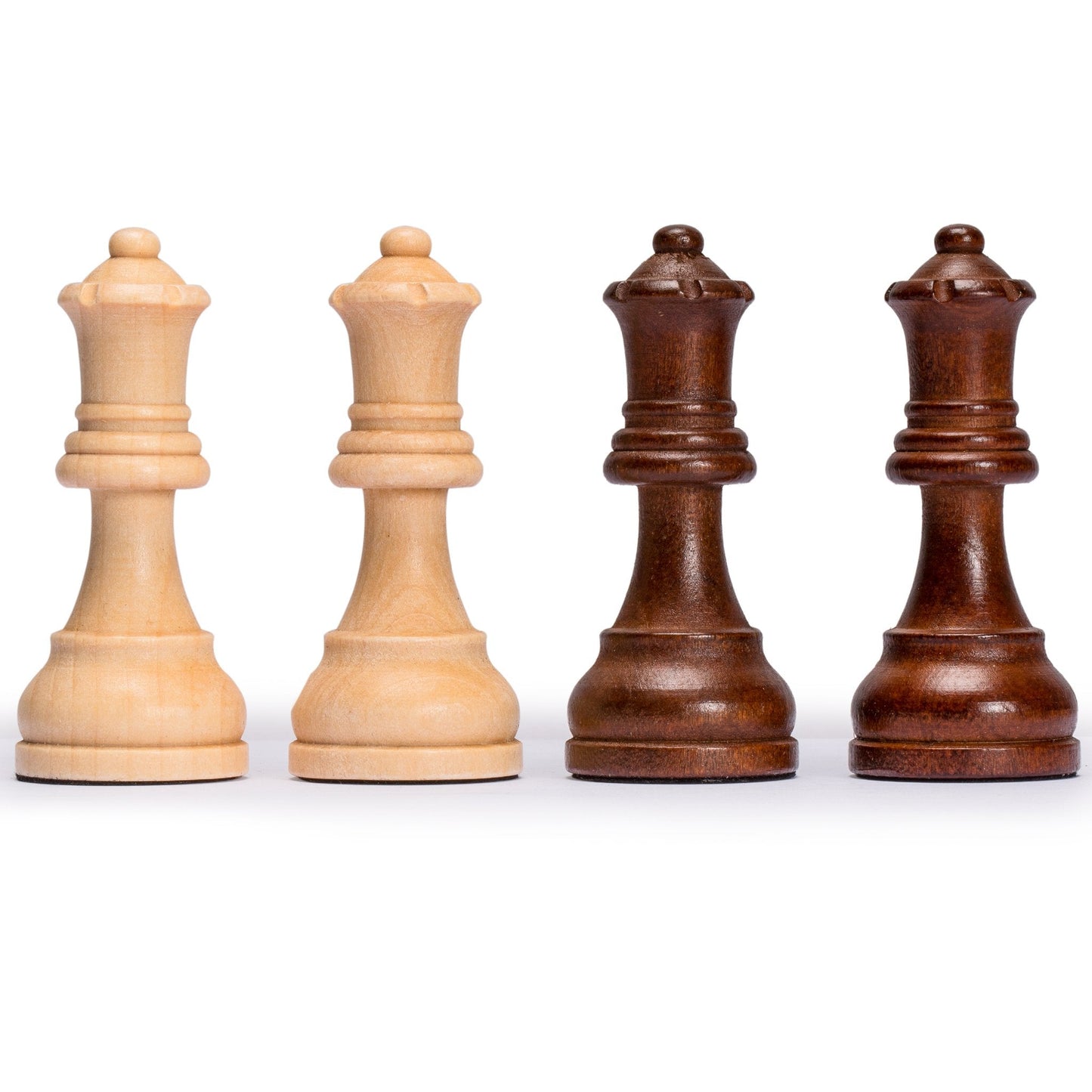 Husaria Staunton Tournament No.5 Chessmen – 2 Extra Queens, Wooden Box, 3.5-inch Kings