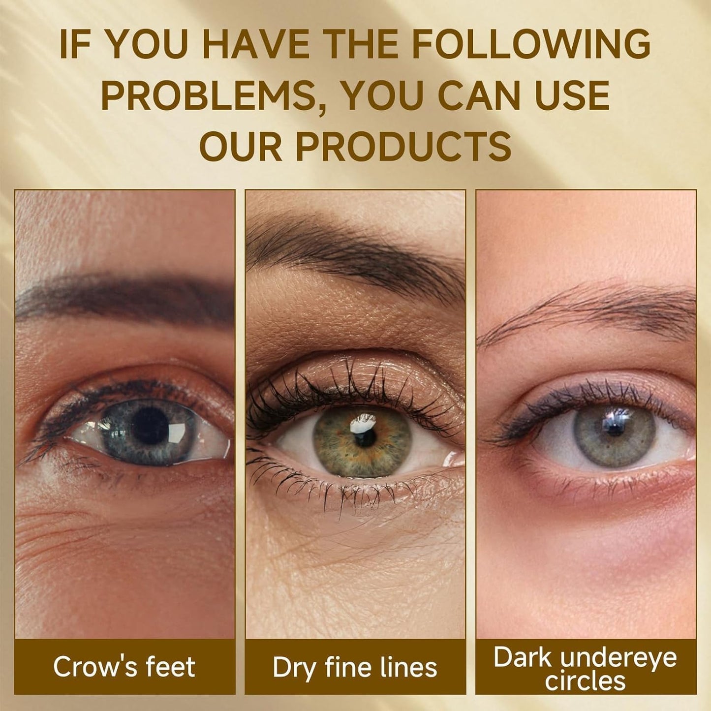 HUSPUR Instant Eye Tightener – Visibly Reduce Under-Eye Wrinkles & Puffiness (1.0 oz)
