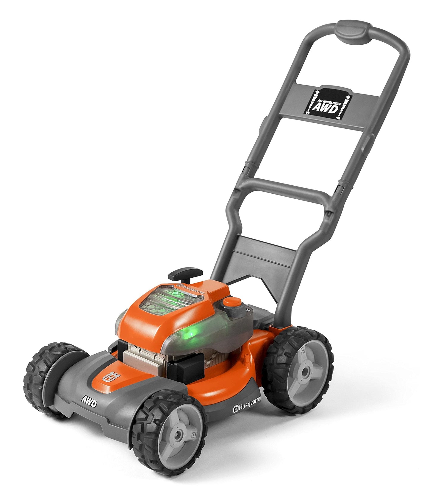 Husqvarna Toy Lawn Mower with Realistic Sounds and Lights – Ages 2+