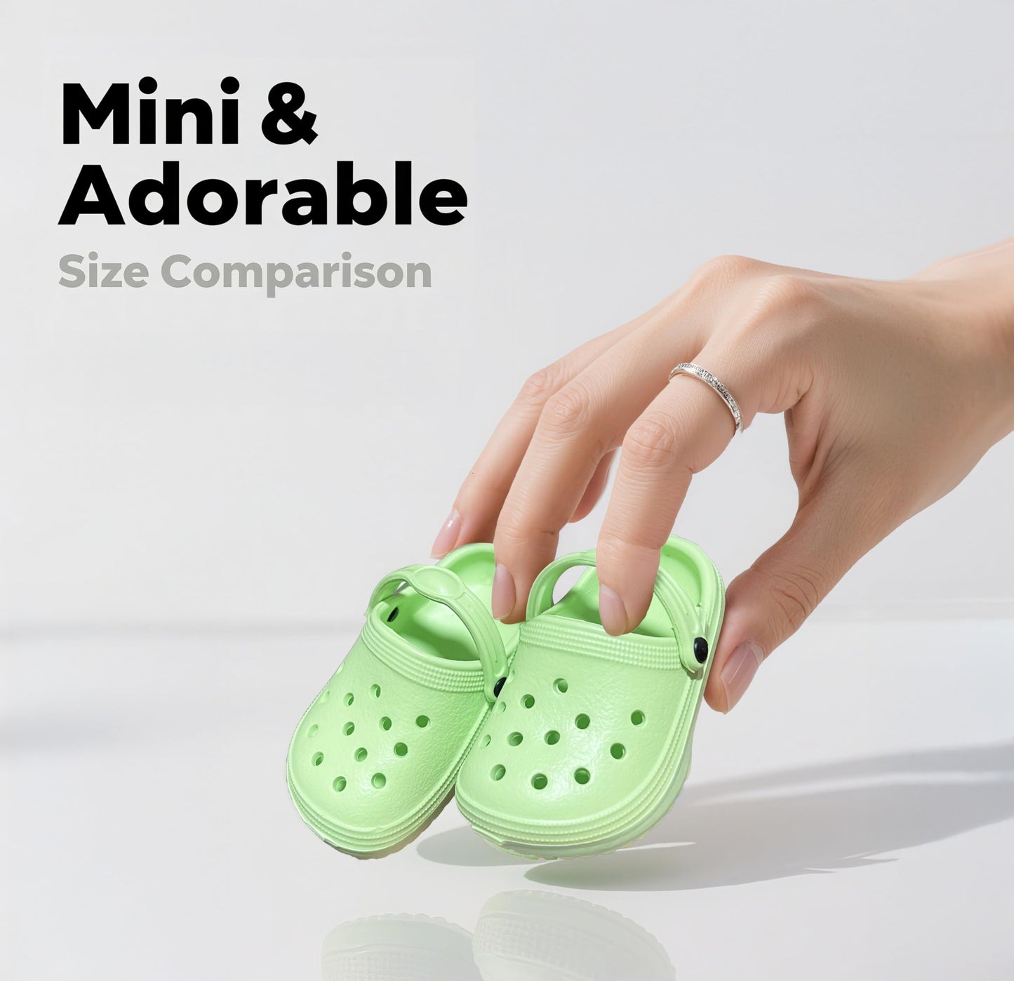 HXIELEC 4 Pairs Macaron EVA Slip-On Clogs for 18-Inch Dolls – Fits Most Dolls