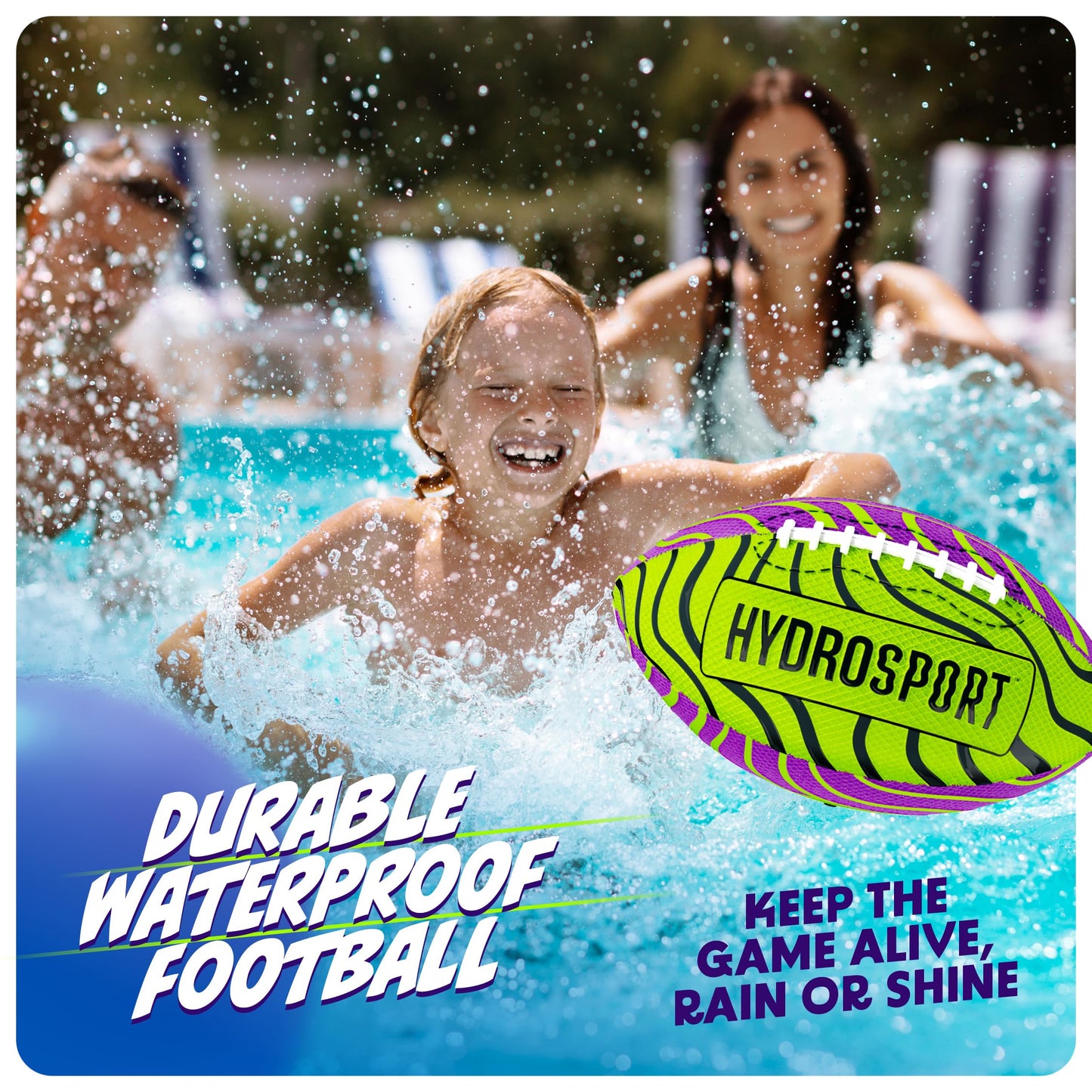 HydroSport Water Football – Waterproof Pool, Beach & Lake Play for All Ages