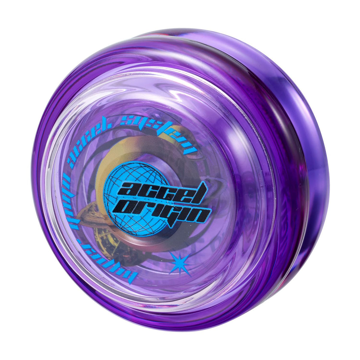 Hyper Yoyo Accel Origin Cosmo Purple – Beginner High-Speed Yo-Yo with Accel System