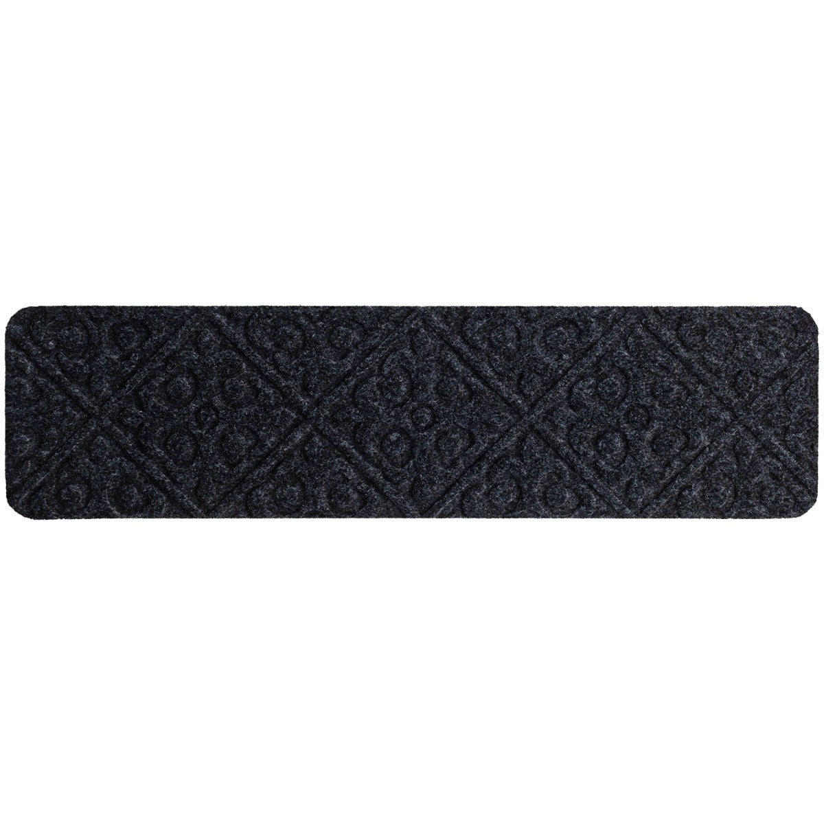 Non-Slip Stair Mats with Reusable Adhesive-Grey