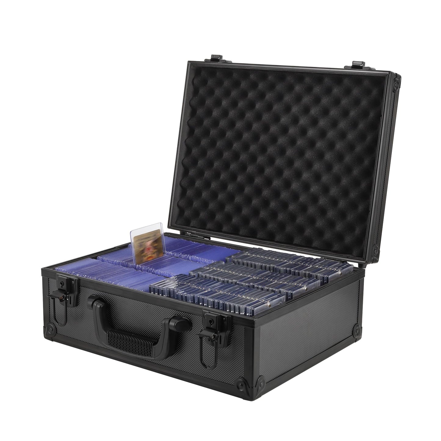 HZGXQN Toploader Storage Box – 600+ Top Loaders, 3x4 Inch Card Case
