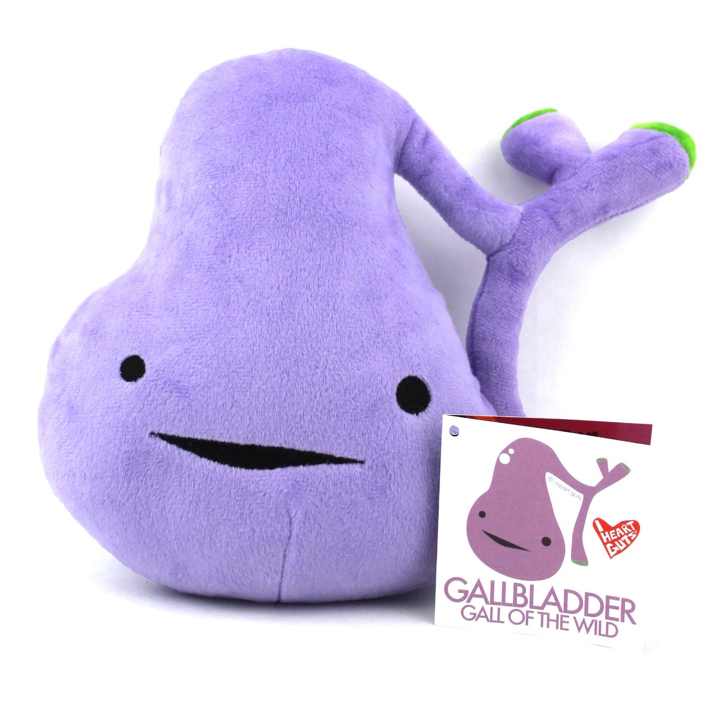 I Heart Guts Gallbladder Plush – 8-Inch Post-Op Recovery Gift