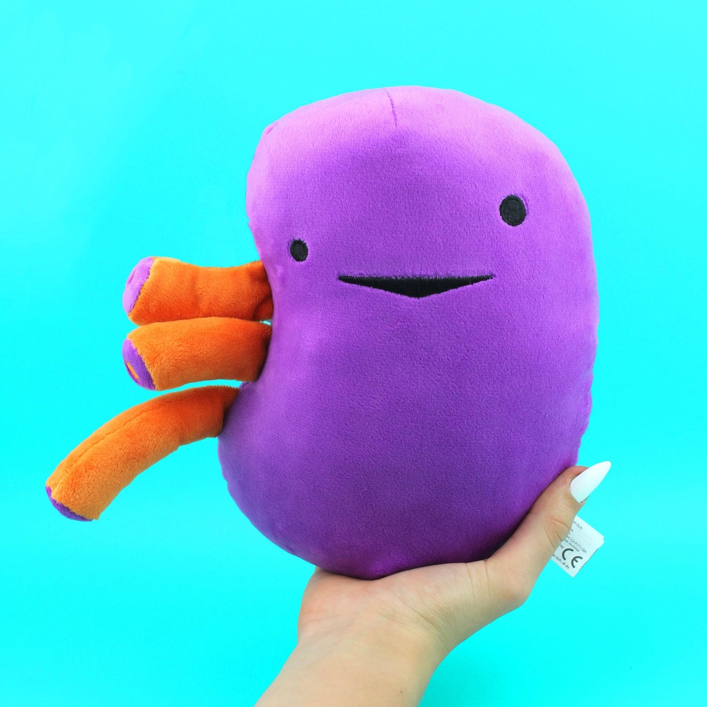 I Heart Guts Kidney Plush – 9-Inch Educational Stuffed Organ Toy