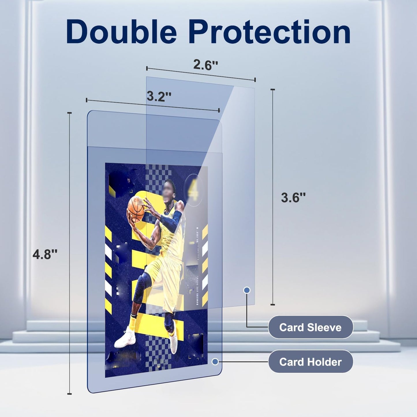 IARJI 800ct Semi-Rigid Card Holders & 800ct Card Sleeves for Grading Submissions – PSA/SGC/BGS/CSG