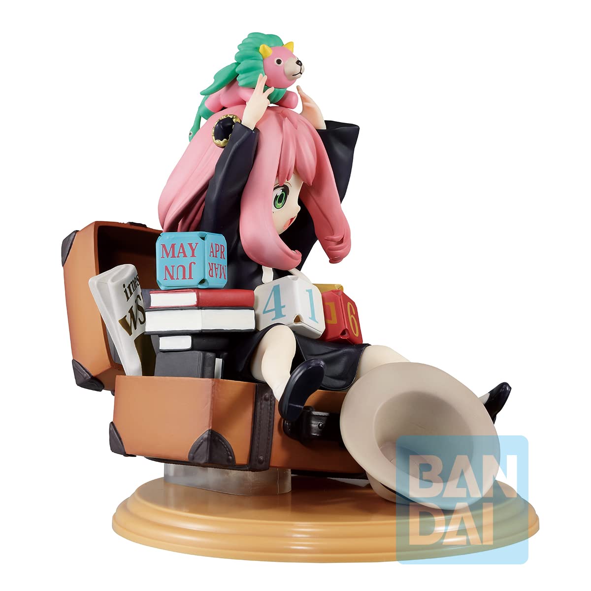 Ichibansho Spy x Family Anya Forger with Block Calendar – Mission Start! ver.1.5 Collectible Figure