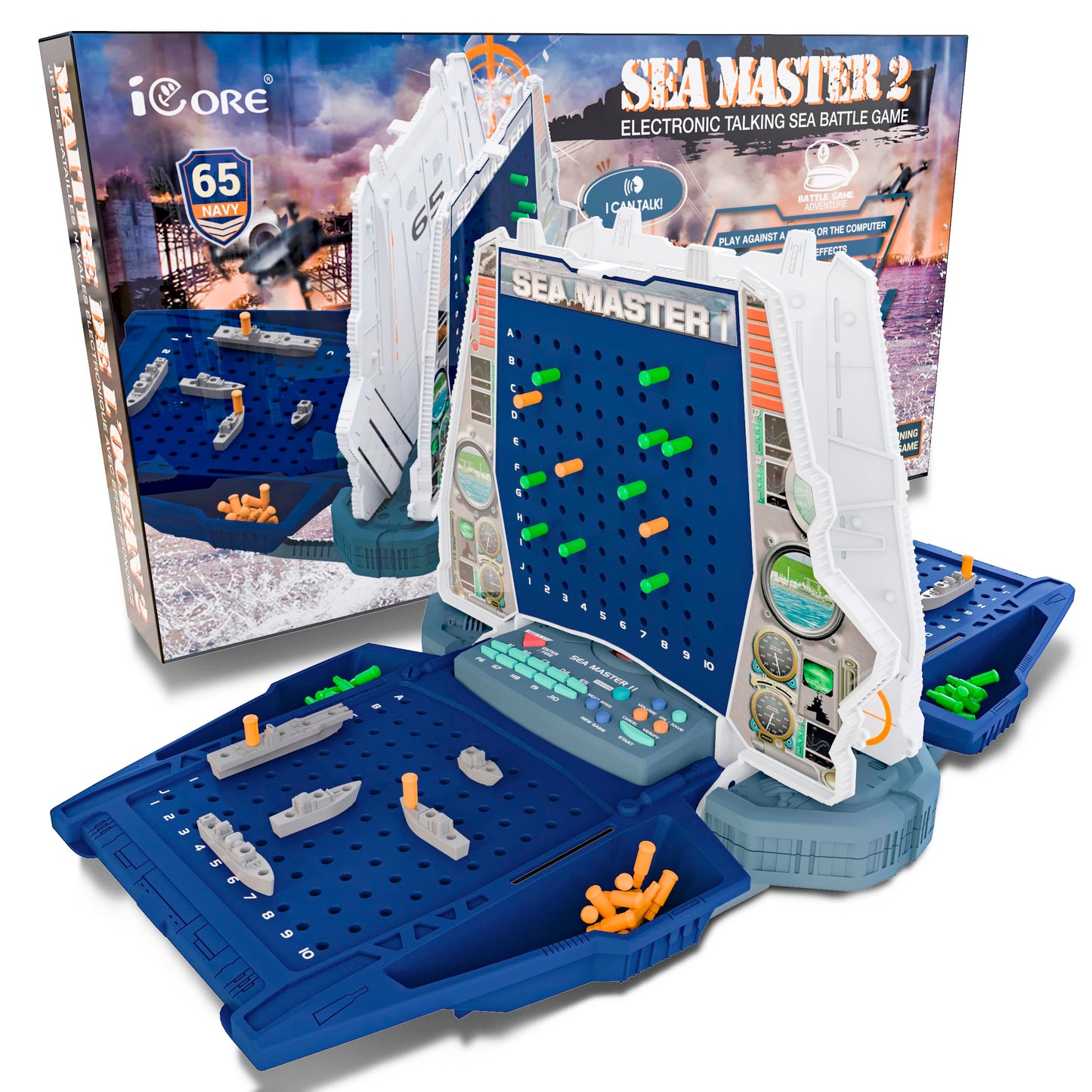 iCore Electronic Battle Game - Interactive Naval Strategy for All Ages